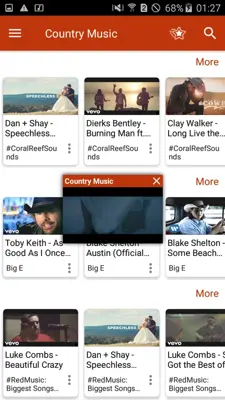 Country Music android App screenshot 0