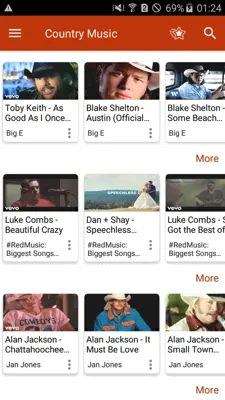 Country Music android App screenshot 3